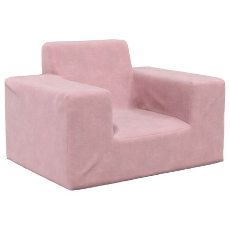 Sofá para niños felpa suave rosa by , Baby and Toddler Furniture - Ref: Foro24-4104777, Price: 29,54 €, Discount: %