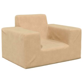 Sofá para niños felpa suave color crema by , Baby and Toddler Furniture - Ref: Foro24-4104775, Price: 29,28 €, Discount: %