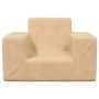 Sofá para niños felpa suave color crema von , Baby- und Kleinkindmöbel - Ref: Foro24-4104775, Preis: 29,28 €, Rabatt: %