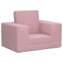 Sofá cama para niños felpa suave rosa by , Baby and Toddler Furniture - Ref: Foro24-4104789, Price: 36,19 €, Discount: %