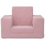 Sofá cama para niños felpa suave rosa by , Baby and Toddler Furniture - Ref: Foro24-4104789, Price: 36,19 €, Discount: %