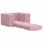 Sofá cama para niños felpa suave rosa by , Baby and Toddler Furniture - Ref: Foro24-4104789, Price: 36,19 €, Discount: %