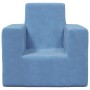 Sofá para niños felpa suave azul von , Baby- und Kleinkindmöbel - Ref: Foro24-4104794, Preis: 36,24 €, Rabatt: %