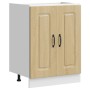Mueble bajo para fregadero Kalmar roble sonoma 60x46x81,5 cm von , Küchenschränke - Ref: Foro24-853440, Preis: 76,15 €, Rabat...