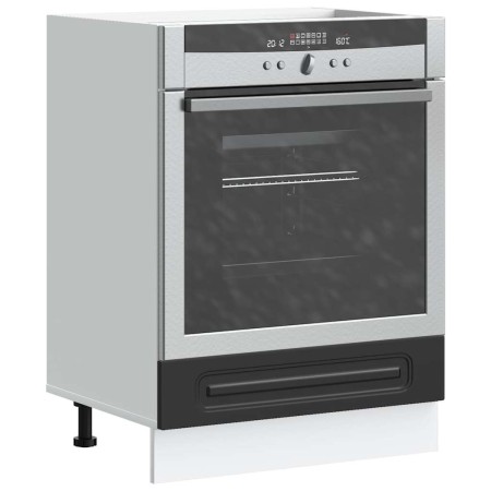 Mueble de horno Kalmar negra madera reconstituida von , Küchenschränke - Ref: Foro24-853518, Preis: 62,81 €, Rabatt: %