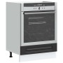 Mueble de horno Kalmar negra madera reconstituida von , Küchenschränke - Ref: Foro24-853518, Preis: 62,81 €, Rabatt: %