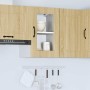 Armario pared cocina puerta de cristal Kalmar roble sonoma von , Küchenschränke - Ref: Foro24-853530, Preis: 56,79 €, Rabatt: %