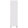 White engineered wood refrigerator cabinet 60x57x207 cm by vidaXL, Kitchen cabinets - Ref: Foro24-802538, Price: 191,30 €, Di...