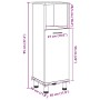 Armario de baño madera contrachapada roble artisan 30x30x95 cm von , Badezimmermöbel - Ref: Foro24-856138, Preis: 59,13 €, Ra...