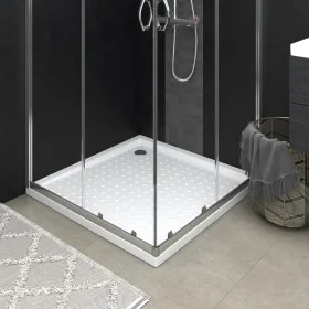 Duschwanne mit weißen ABS-Punkten 80x80x4 cm von vidaXL, Duschwannen - Ref: Foro24-148900, Preis: 103,37 €, Rabatt: %