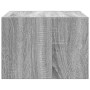 Mesita de noche de pared con luces LED gris Sonoma von , TV-Möbel - Ref: Foro24-860221, Preis: 57,44 €, Rabatt: %