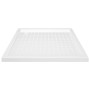 Plato de ducha con puntos ABS blanco 80x80x4 cm