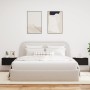 Mesitas de noche de pared con luces LED 2 unidades roble negro von , TV-Möbel - Ref: Foro24-860214, Preis: 99,51 €, Rabatt: %