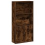 Estantería madera de ingeniería roble ahumado 60x24x120 cm von , Bücherregale und Regale - Ref: Foro24-860422, Preis: 76,45 €...