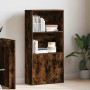 Estantería madera de ingeniería roble ahumado 60x24x120 cm von , Bücherregale und Regale - Ref: Foro24-860422, Preis: 76,45 €...