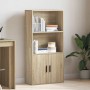 Estantería de madera de ingeniería roble sonoma 60x24x120 cm von , Bücherregale und Regale - Ref: Foro24-860420, Preis: 73,37...