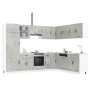 Mueble cocina Lucca gris hormigón 14 pzas madera contrachapada von , Küchenschränke - Ref: Foro24-3314985, Preis: 1,00 €, Rab...