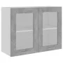 Küchenhängeschrank aus betongrauem Sperrholz, 80 x 31 x 60 cm von vidaXL, Küchenschränke - Ref: Foro24-802533, Preis: 70,92 €...