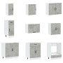 Mueble cocina Lucca gris hormigón 14 pzas madera contrachapada von , Küchenschränke - Ref: Foro24-3314985, Preis: 1,00 €, Rab...