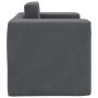 Sofá cama infantil felpa suave gris antracita by , Baby and Toddler Furniture - Ref: Foro24-4104804, Price: 37,43 €, Discount: %