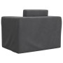 Sofá cama infantil felpa suave gris antracita by , Baby and Toddler Furniture - Ref: Foro24-4104804, Price: 37,43 €, Discount: %