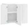 Armario cocina esquina de pared Kalmar madera ingeniería blanca de , Armarios de cocina - Ref: Foro24-853617, Precio: 85,10 €...