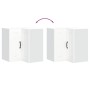 Armario cocina esquina de pared Kalmar madera ingeniería blanca de , Armarios de cocina - Ref: Foro24-853617, Precio: 85,10 €...