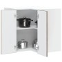 Armario de cocina de esquina de pared Kalmar roble ahumado von , Küchenschränke - Ref: Foro24-853622, Preis: 87,85 €, Rabatt: %