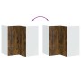 Armario de cocina de esquina de pared Kalmar roble ahumado von , Küchenschränke - Ref: Foro24-853622, Preis: 87,85 €, Rabatt: %