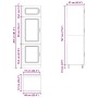 Armario de cocina Kalmar madera de ingeniería de roble marrón by , Kitchen cabinets - Ref: Foro24-853634, Price: 214,33 €, Di...