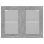 Küchenhängeschrank aus betongrauem Sperrholz, 80 x 31 x 60 cm von vidaXL, Küchenschränke - Ref: Foro24-802533, Preis: 72,09 €...