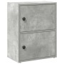 Estantería de madera de ingeniería gris hormigón 40x24x52 cm by , Bookcases and shelves - Ref: Foro24-860358, Price: 40,72 €,...