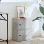 Estantería de madera de ingeniería gris hormigón 40x24x52 cm by , Bookcases and shelves - Ref: Foro24-860358, Price: 40,72 €,...