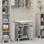 Concrete gray plywood bathroom cabinet 60x32x53.5 cm by vidaXL, Bathroom furniture - Ref: Foro24-802637, Price: 63,75 €, Disc...