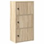 Estantería de madera de ingeniería roble sonoma 40x24x77 cm von , Bücherregale und Regale - Ref: Foro24-860366, Preis: 60,78 ...