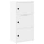 Estantería de madera de ingeniería blanca 40x24x77 cm von , Bücherregale und Regale - Ref: Foro24-860364, Preis: 56,27 €, Rab...