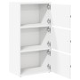 Estantería de madera de ingeniería blanca 40x24x77 cm von , Bücherregale und Regale - Ref: Foro24-860364, Preis: 56,27 €, Rab...