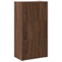 Estantería de madera de ingeniería marrón roble 40x24x77 cm von , Bücherregale und Regale - Ref: Foro24-860370, Preis: 52,16 ...