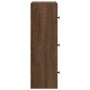 Estantería de madera de ingeniería marrón roble 40x24x77 cm von , Bücherregale und Regale - Ref: Foro24-860370, Preis: 52,16 ...