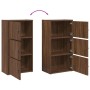 Estantería de madera de ingeniería marrón roble 40x24x77 cm von , Bücherregale und Regale - Ref: Foro24-860370, Preis: 52,16 ...
