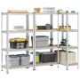 Estantes de almacenamiento de 4 capas 3 uds von , Industrieregale - Ref: Foro24-3307578, Preis: 94,46 €, Rabatt: %