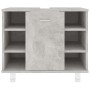 Badezimmerschrank aus betongrauem Sperrholz, 60 x 32 x 53,5 cm von vidaXL, Badezimmermöbel - Ref: Foro24-802637, Preis: 64,78...