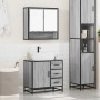 Set de muebles de baño 2 pzas madera contrachapada gris sonoma von , Badezimmermöbel - Ref: Foro24-3300928, Preis: 175,09 €, ...