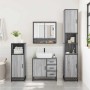 Set de muebles de baño 2 pzas madera contrachapada gris sonoma von , Badezimmermöbel - Ref: Foro24-3300928, Preis: 175,09 €, ...