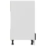 Black plywood oven cabinet 60x46x81.5 cm by vidaXL, Kitchen cabinets - Ref: Foro24-802498, Price: 56,58 €, Discount: %