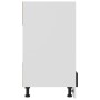 Schwarzer Ofenschrank aus Sperrholz, 60 x 46 x 81,5 cm von vidaXL, Küchenschränke - Ref: Foro24-802498, Preis: 57,46 €, Rabat...