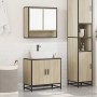 Set de muebles de baño 2 pzas madera contrachapada roble Sonoma von , Badezimmermöbel - Ref: Foro24-3300916, Preis: 142,68 €,...