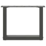 Patas de mesa centro forma U 2uds acero antracita 40x(30-31) cm von , Tischbeine - Ref: Foro24-4013134, Preis: 55,50 €, Rabat...
