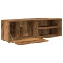 Mueble de TV madera contrachapada envejecida 120x34x37 cm von , TV-Möbel - Ref: Foro24-855972, Preis: 78,06 €, Rabatt: %
