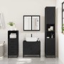 Juego de muebles de baño 2 pzas madera contrachapada negro von , Badezimmermöbel - Ref: Foro24-3300885, Preis: 146,95 €, Raba...